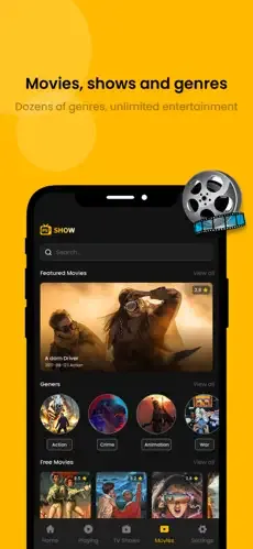 cricfy-application-download-app Movies and shows